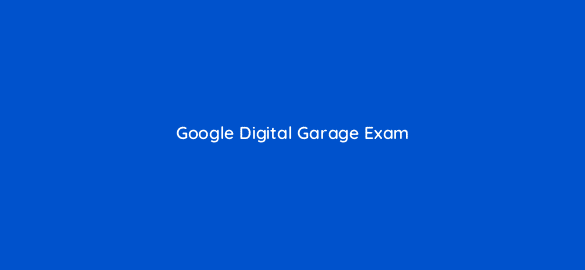 google digital garage