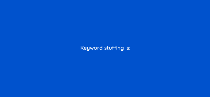 keyword stuffing is 27906