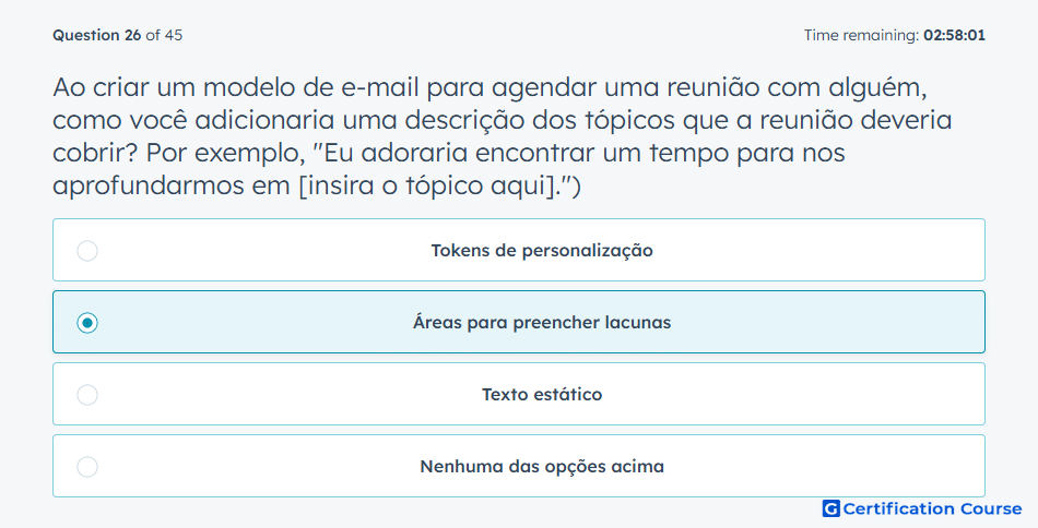 Ao criar um modelo de e mail para agendar uma reuniao com alguem como voce adicionaria uma descricao dos topicos que a reuniao dev