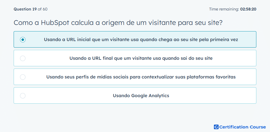 Como a HubSpot calcula a origem de um visitante para seu site