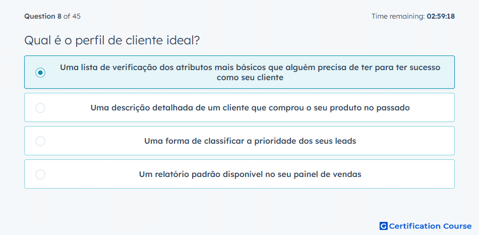 Qual e o perfil de cliente ideal