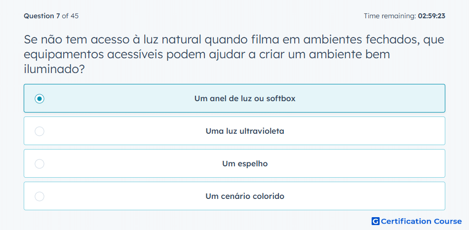 Se nao tem acesso a luz natural quando filma em ambientes fechados que equipamentos acessiveis podem ajudar a criar um ambiente be