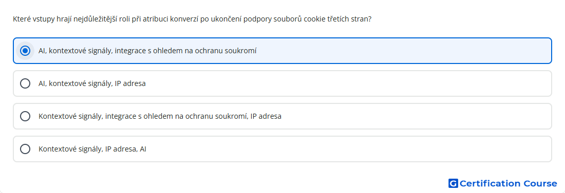 Ktere vstupy hraji nejdulezitejsi roli pri atribuc