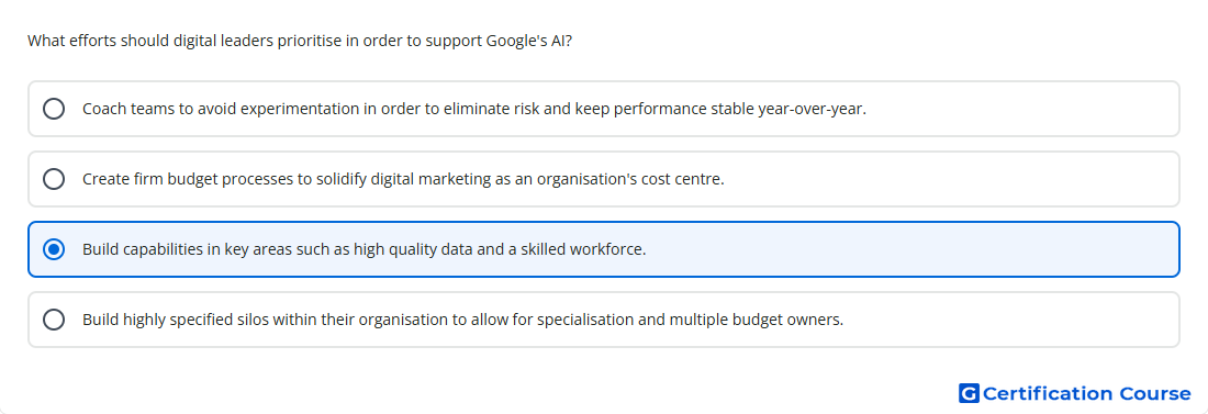 What efforts should digital leaders prioritise in