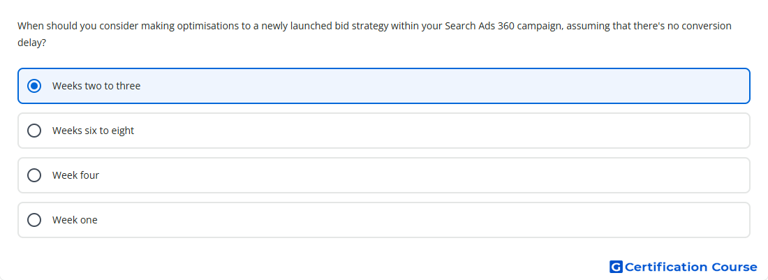 When should you consider making optimisations to a