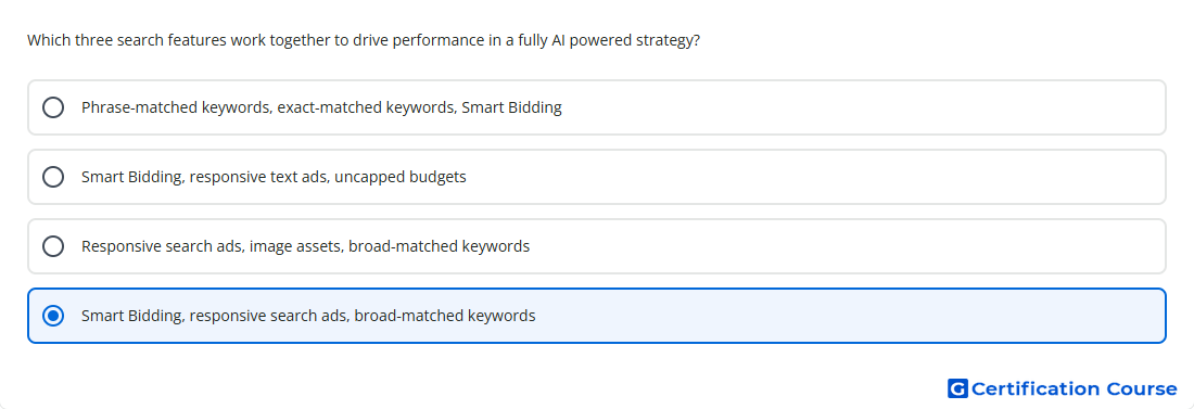 Which three search features work together to drive