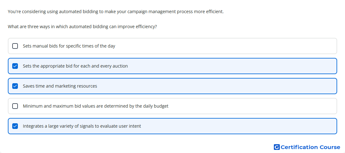 You re considering using automated bidding to make