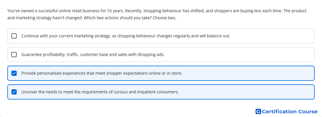 You ve owned a successful online retail business f