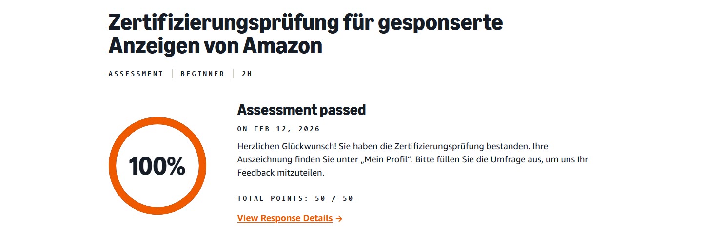 zertifizierungsprufung fur gesponserte anzeigen von amazon