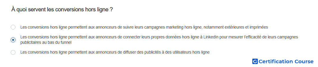 A quoi servent les conversions hors ligne