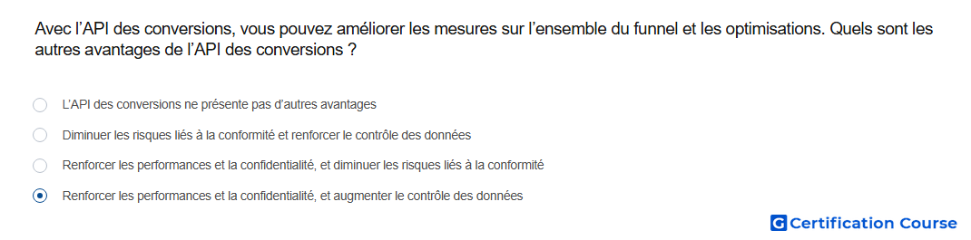 Avec l API des conversions vous pouvez ameliorer les mesures sur l ensemble du funnel et les optimisations Quels sont les autres a