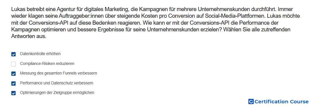 Lukas betreibt eine Agentur fur digitales Marketing die Kampagnen fur mehrere Unternehmenskunden durchfuhrt Immer wieder klagen se