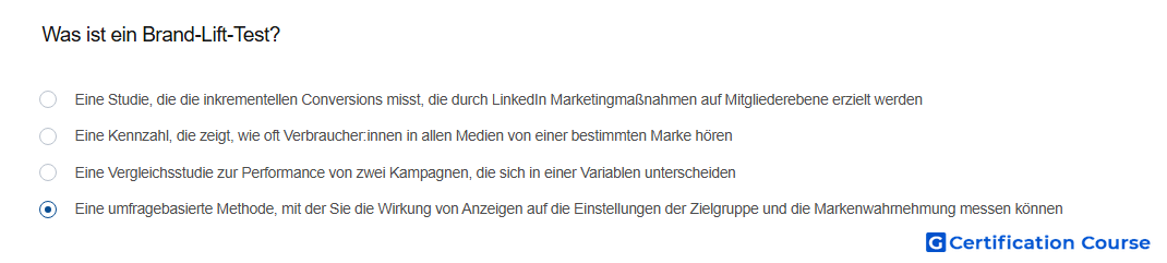 Was ist ein Brand Lift Test
